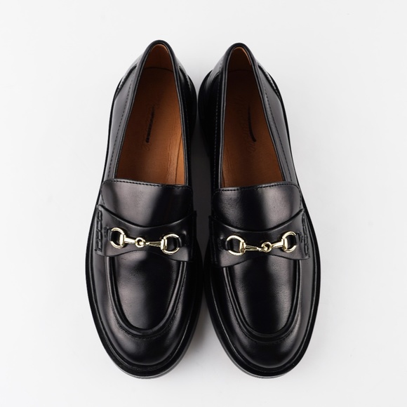New MADEWELL Vernon Bit Hardware Loafer in True Black Leather - Picture 4 of 8